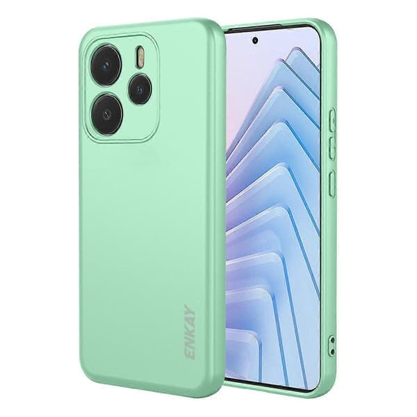 ENKAY Liquid Silicone Soft Shockproof Phone Case (For Redmi Note 14 4G 164mm Global)