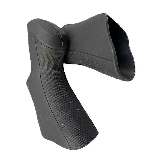Shimano Ultegra ST-6870 bremsegrebsovertræk, sort silikonemateriale (1 par)