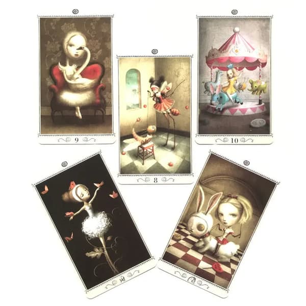 Nicoletta Ceccoli Tarotkort Dark Khaki
