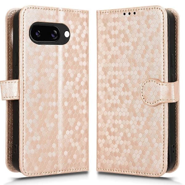Prikket PU-skinn lommebokveske til Google Pixel 9a (stil B)