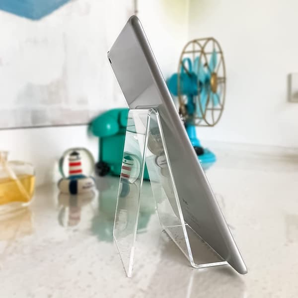 5-pack Akryl Bokstöd, Transparent Bokdisplayställ