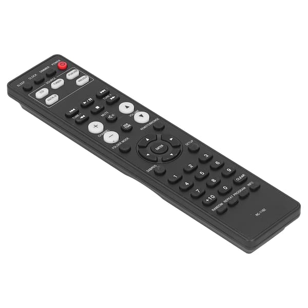 RC-1162 Universal TV Remote Control with Large Buttons, Replacement, Compact ABS Black Gift