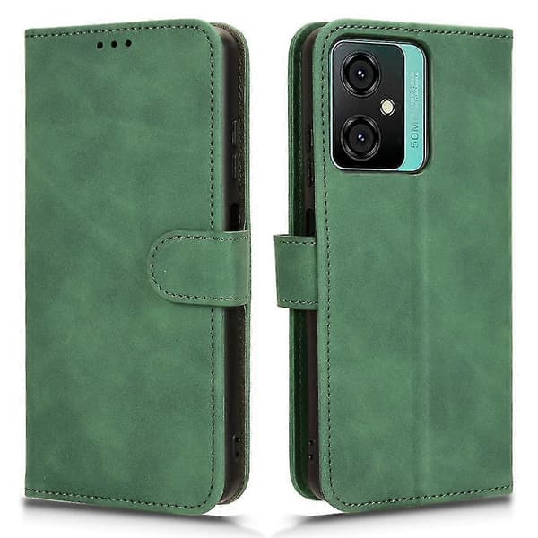 For Blackview Oscal C70 Shockproof Case Skin-feel PU Leather Foldable Stand Wallet Protective Cover