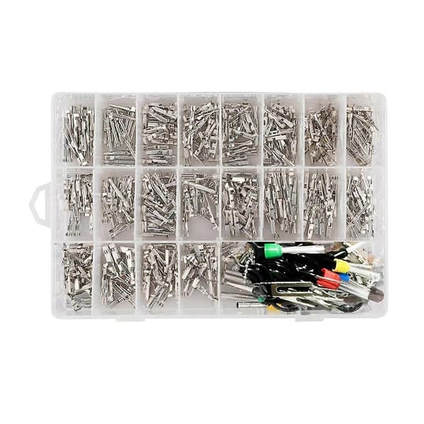 340 st 1/1,5/1,8/2,2/2,8/3,5 mm Terminalstift Kabelhärva Stift_Överraskningsgåva