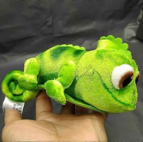 15 cm kameleont plyschleksak docka Pascal Rapunzel Pascal gosedjur Pascal Rapunzel axeldocka barnleksak_Överraskningsgåva