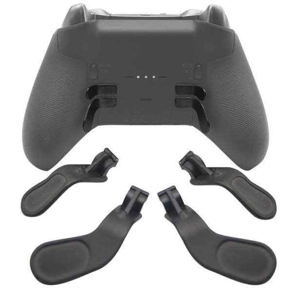 Sett med 4 metallpaddler i rustfritt stål, passer til -Xbox One Elite 2 Series Control
