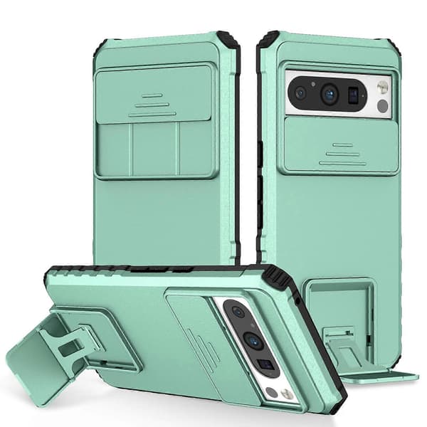 Stereoskopisk holder Skyvbart Camshield-telefondeksel (For Google Pixel 8 Pro)