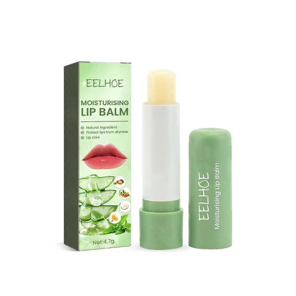 Eelhoe Aloe Vera Læbepomade Reducerer Læbelinjer og Fugter