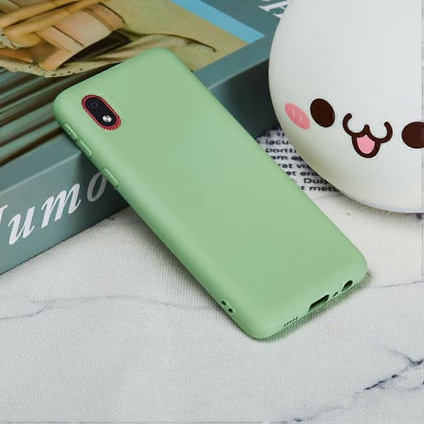 Silicone Case Compatible A01 Core Outdoor Activities Shock Absorption Microfiber Inner 1pc
