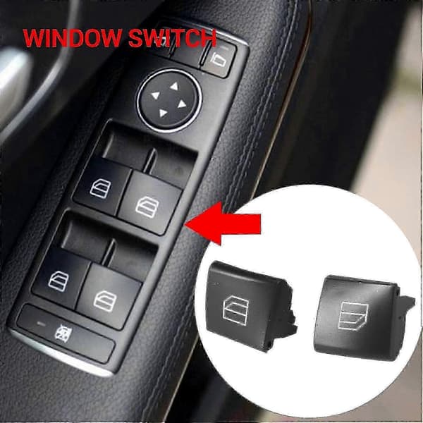 For Compatible Brand A ML GL R Class W164 X164 W251 W245 W169 Window Switch Repair Button Cap Driver Window Control Switch Button