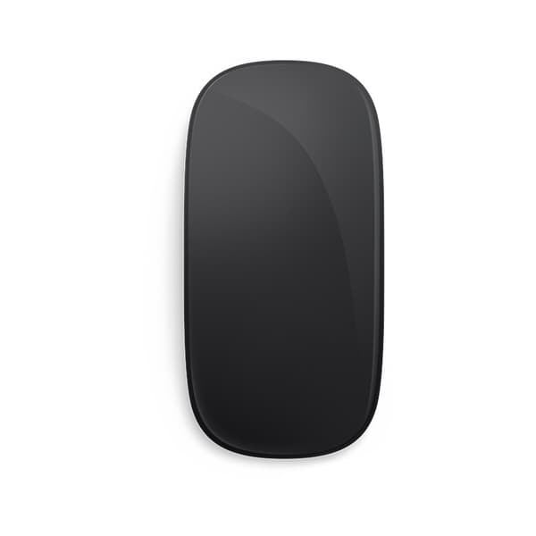 Wireless, Bluetooth, Rechargeable Bluetooth Mouse, Works with Mac or iPad; Multi-Touch Surface Silent Office Mouse, Rechargeable (Black)