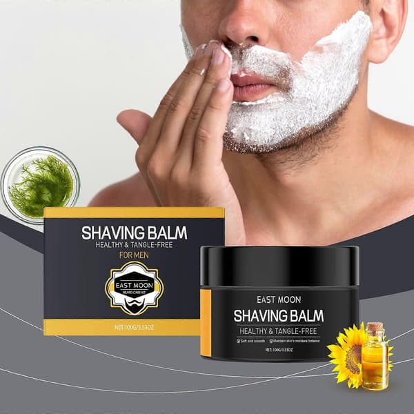 Shaving Foam for Smooth, Comfortable, Moisturizing, and Portable Skincare. A