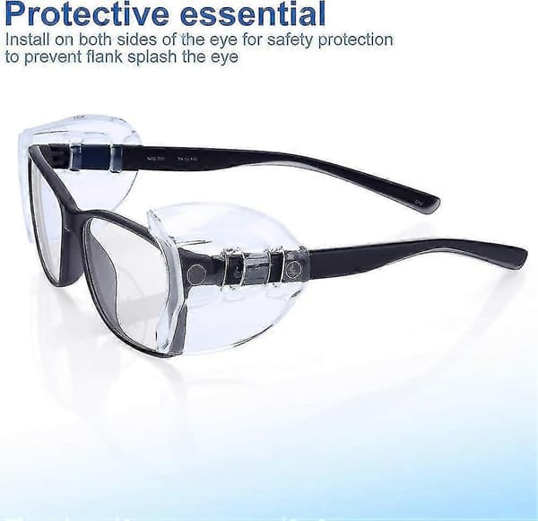 8 par skyddsglasögon sidoskydd halkfri klar flexibel halkskydd_present