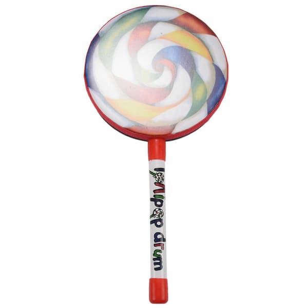 10X Børne Percussion Slik Tromme, 6 Tommer Multicolor