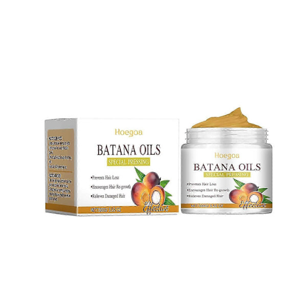 Batana Hårvårdsolja - Reparera & Återfukta Torrt, Skadat Hår med Inulin ...