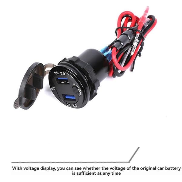USB-adapterlader for Honda CB750 2023-2024 Som visas