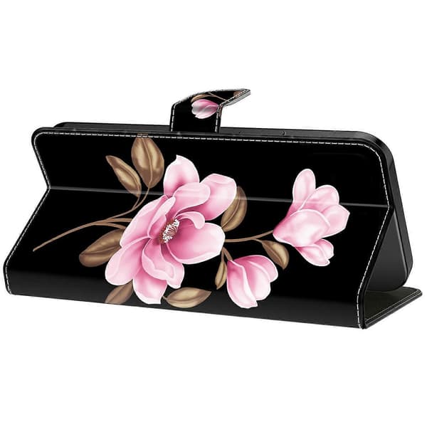 For Xiaomi Redmi Note 13 4G Case Pattern Print Anti-Drop Leather Flip Wallet Phone Case (Style Q)