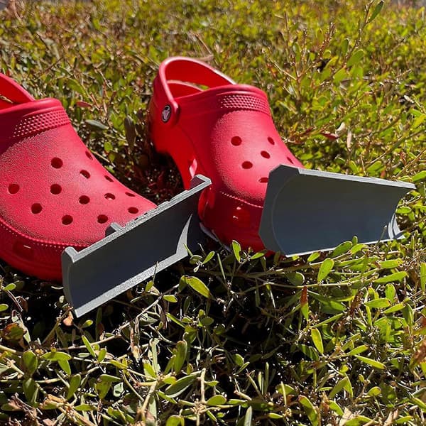 Snöplogberlockfäste för Crocs-fronttillbehör Gray