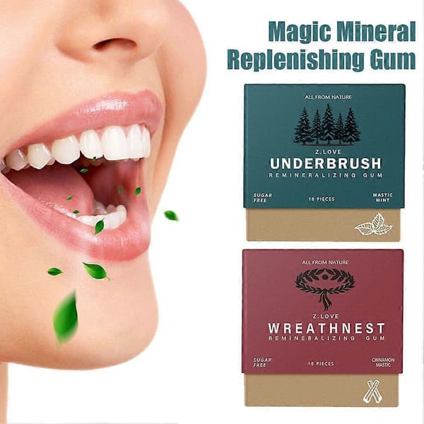 4 st kanel mineraltillskott tuggummi Red