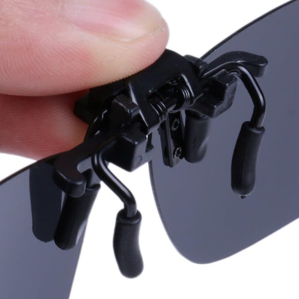 Clip-on solbriller - Brune