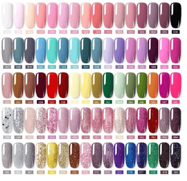 6-pack Nagelgelfärgset Nagelkit Polygel – Supergåva