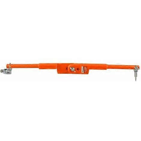 2 kompasser/set med precisionspennkompasser, stor diameter - Orange L+S