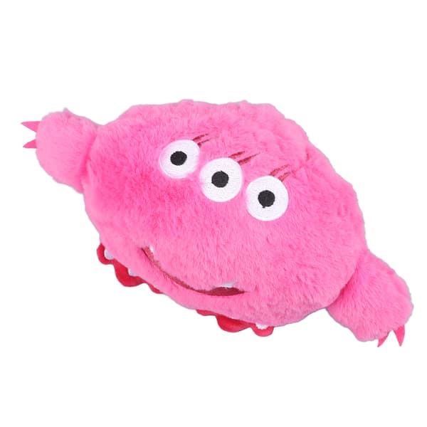 Rechargeable Squeaky Plush Pet Toy Soft Comfortable Interactive Rose Red Pet Supplies_Super Gift