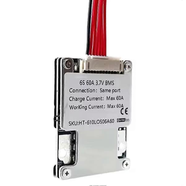 BMS 6S Litiumbatteriskyddskort för elektroniska verktyg rullstolar fordon 30A