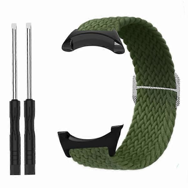 Hög kvalitet Stretchy 22mm Mjuk Nylon Elastisk Flätad Rem Klockarmband För Suunto Core