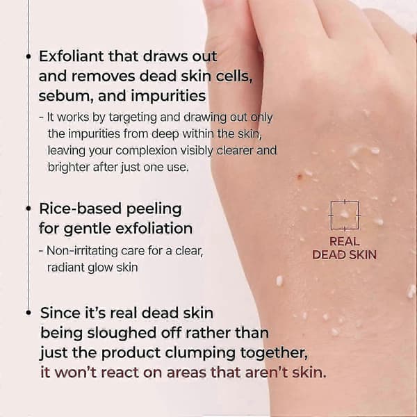 2 STK Dr.Melaxin PEEL SHOT GLOW EXFOLIANT RICE AMPOULE (HVIT RIS/SVART RIS) 25-26 (2st ris og svart ris)