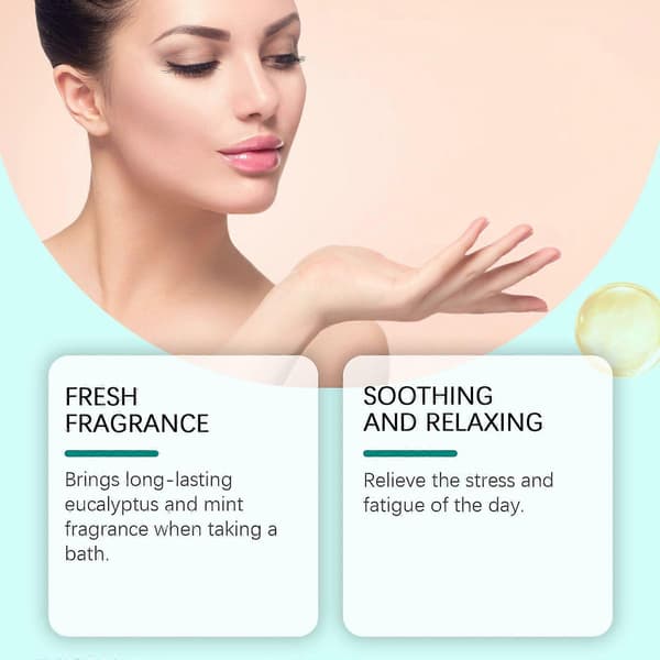 Eucalyptus and Mint Scented Bath Towels contain eucalyptus scent: sodium sulfate, blue eucalyptus leaf extract; mint flavor: essence, mint leaf extract