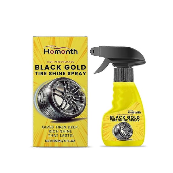 Bilfælg Glans Spray - Dækrens & Poleringsbelægning, 120ml