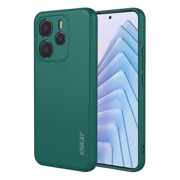 ENKAY Liquid Silicone Soft Shockproof Phone Case (For Redmi Note 14 4G 164mm Global)