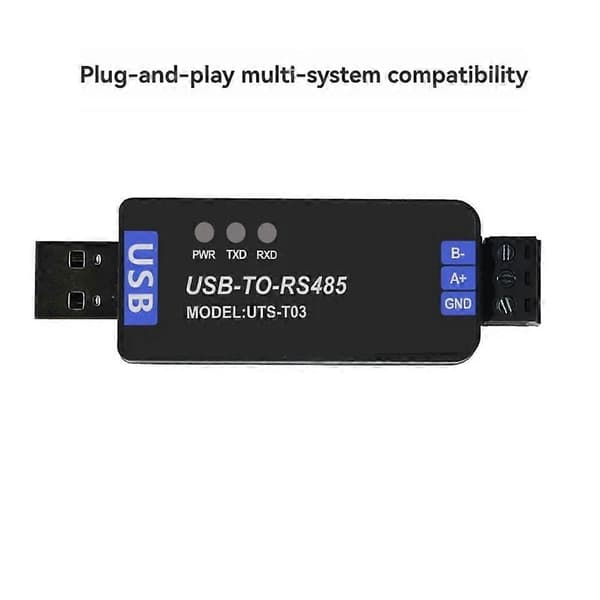 USB til RS485-omformer USB til RS485 seriell omformer Black