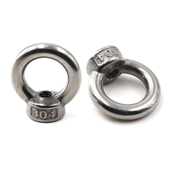 M5 Øyemutter 304 Rustfritt Stål Ringmutter (pakke med 20)_Spesielle gaver