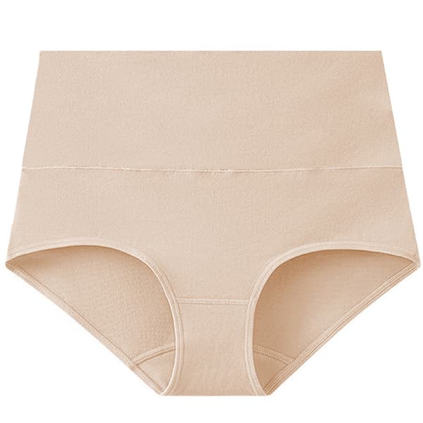 High-waisted briefs (5-pack) Beige