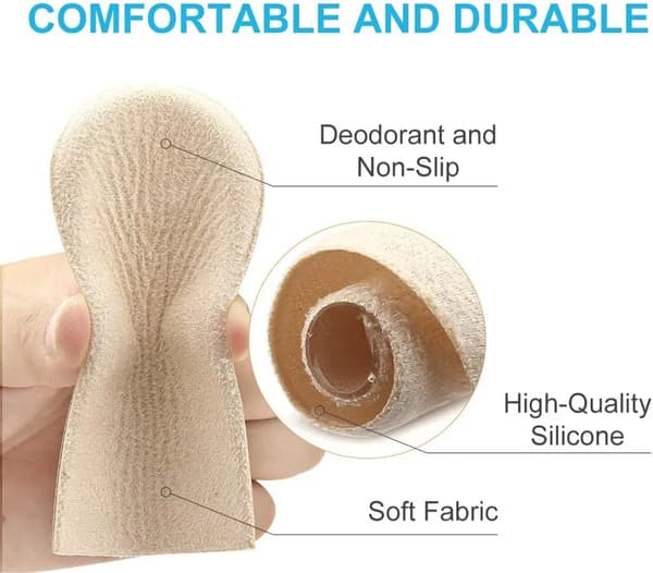 Gel Heel Support for Plantar Fasciitis, 4-Layer Heel Inserts, Heel Cushion, Adjustable Heel Lift for Leg Length Discrepancy - 1 Pair_Super Gift