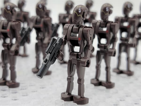 Commando Droider Kapten 21st Armé Anpassade Figurer Set_Gåva