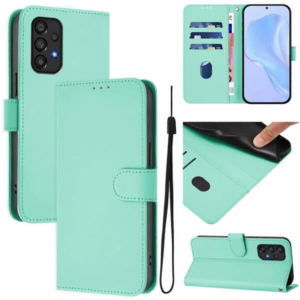 PU-læderetui til Samsung Galaxy A33 5G (mintgrøn)