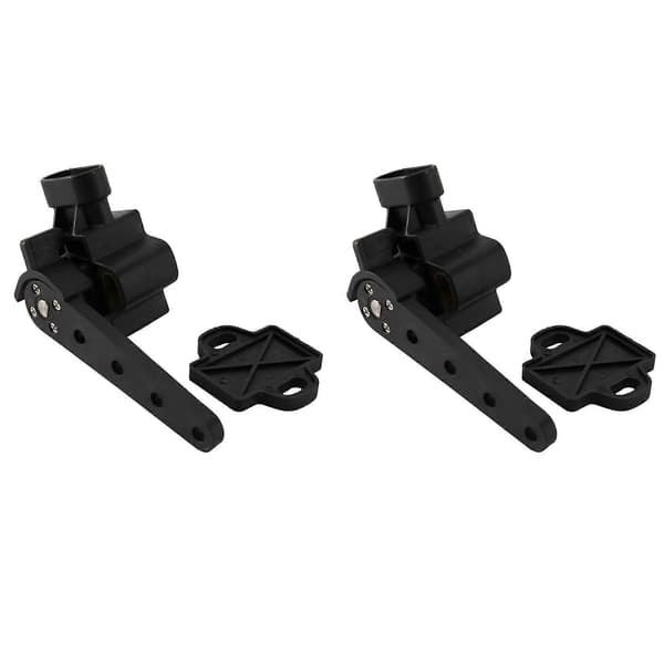 2X til AccuAir E-Level Ride Height Sensor Plastarm Luftaffjedring AAROT120 Black