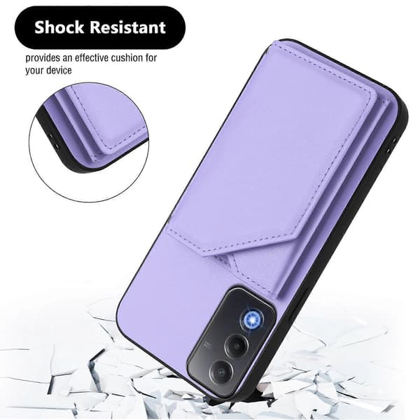 Telefonfodral med fyra kortfack och handledsrem