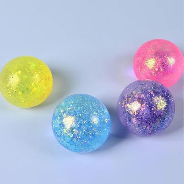 Glitter Maltose Squishy Legetøj 6Cm Tpr Til Stresslindring Sensorisk Leg Orange duck