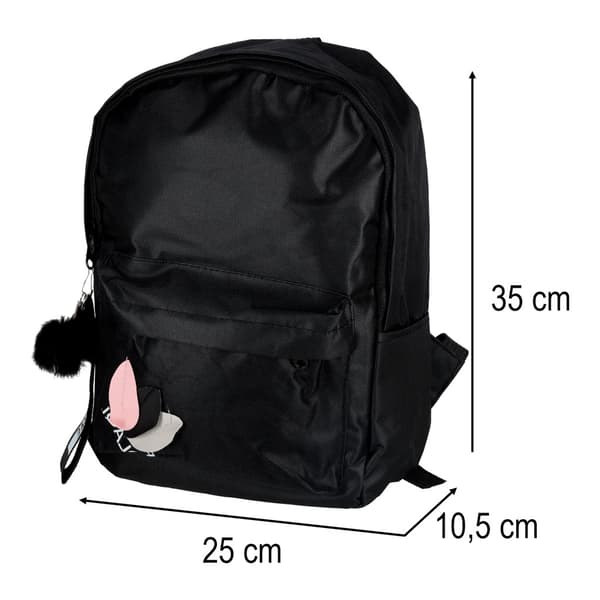 School Bag for Children - Backpack Svart black