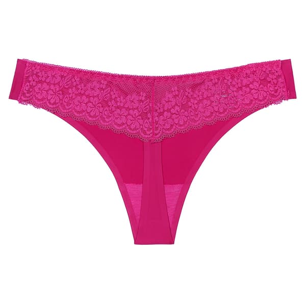 6-pack Seamless half-string lace panties - 6 colors - XS/S
