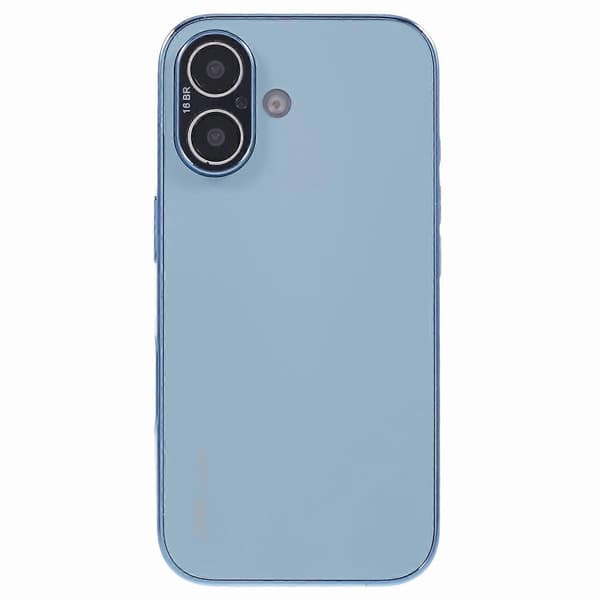 Case for iPhone 16 Acrylic+TPU+Metal Anti-Scratch Phone Case with Electroplated Frame (Style D)