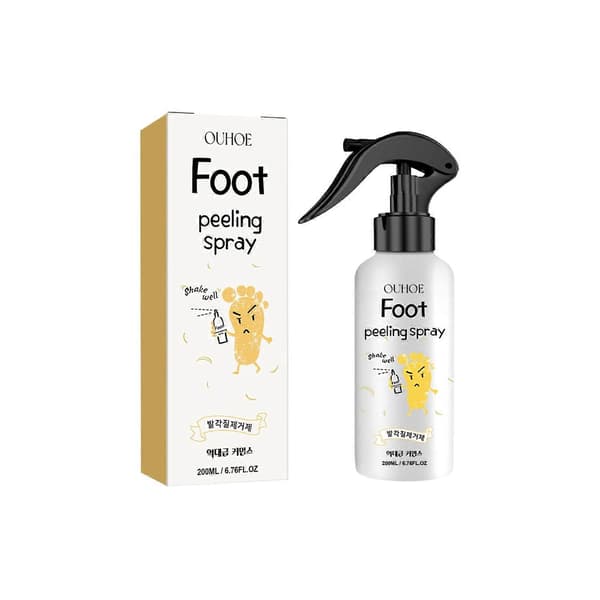 1-6pcs EELHOE Foot Peeling Spray 200ml Instant Moisturizing Gentle Foot Peeling Spray for D Removal (1pc)