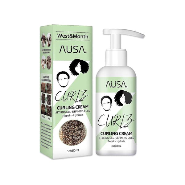 50 ml Moisturizing Curly Elastin Hair Conditioner Styling Fluffy and Strong Smoothing