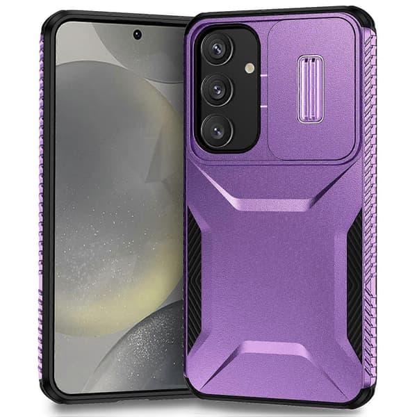 Skjutbart Camshield-telefonfodral (För Samsung Galaxy S25 5G / S24 5G)