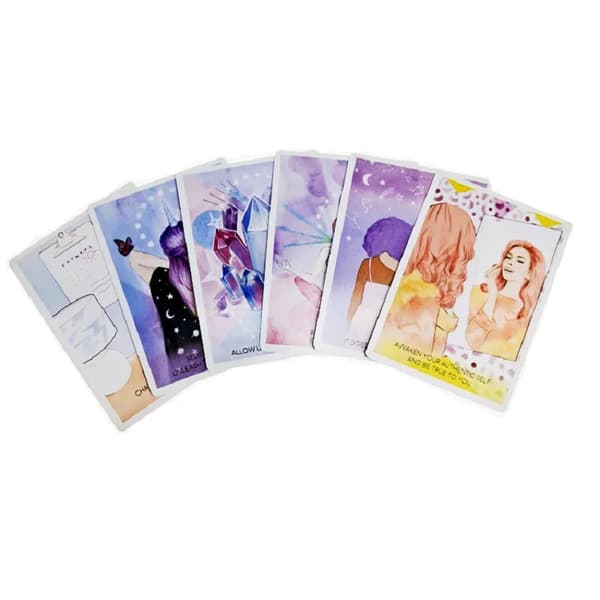 Shine From Inside Oracle Cards Divinasjon Underholdning Fester Brettspillkort Shine From Inside
