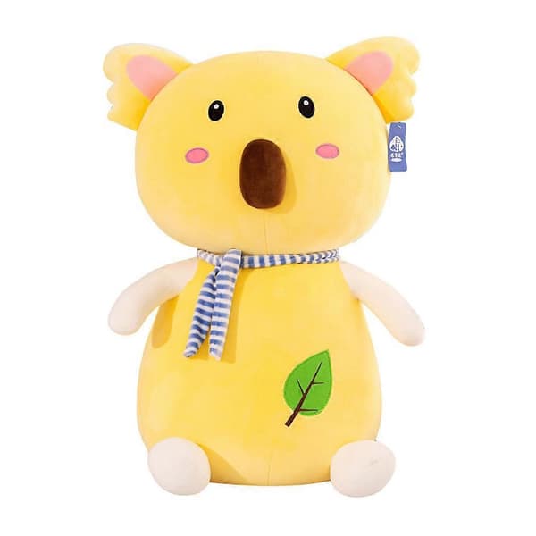 Gul Koala Blåt Tørklæde Anime Plys Legetøj Børnegave 25cm